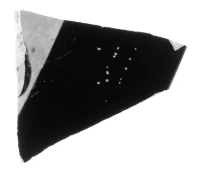 Attic Black-Figure Band Cup Fragment