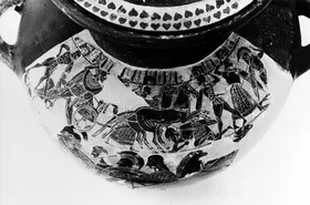 HYDRIA (ATHENIAN, BLACK-FIGURE)