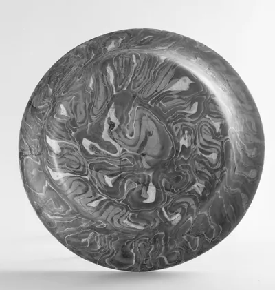 Glasteller (Breite Schale ("Achatglas"-Schale))