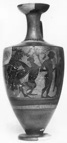 LEKYTHOS (ATHENIAN, BLACK-FIGURE)