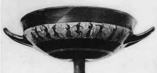 CUP, LITTLE MASTER BAND (ATHENIAN, BLACK-FIGURE)