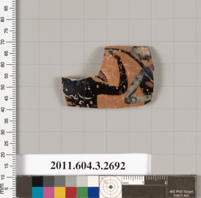 Terracotta fragment of an oinochoe (jug)