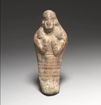 Standing female figurine