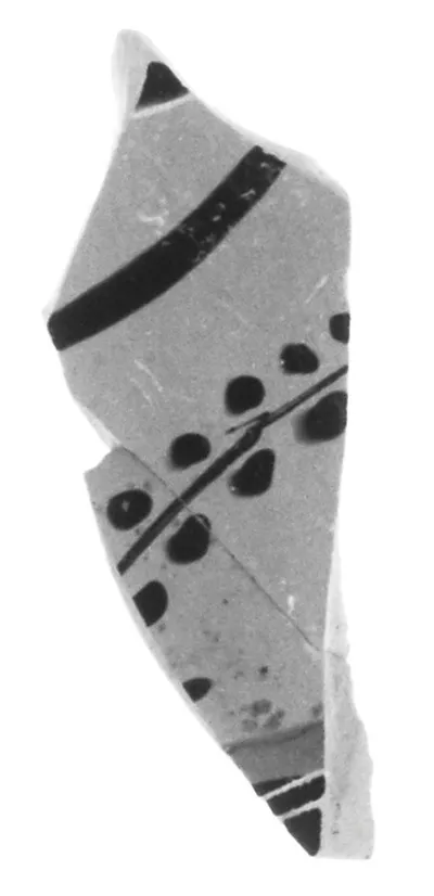 Attic Black-Figure Eye Cup Fragment