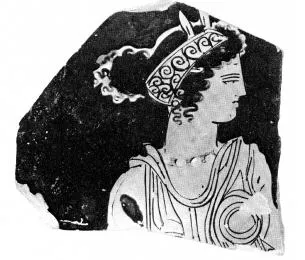 HYDRIA, FRAGMENT (ATHENIAN, RED-FIGURE)