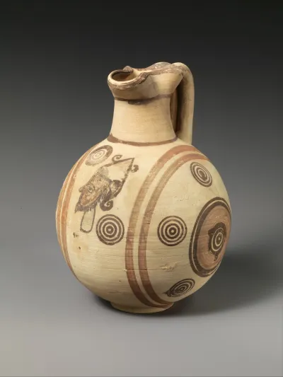 Terracotta jug