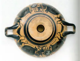 CUP A (ATHENIAN, BLACK-FIGURE)