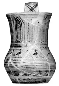 PITCHER (ATHENIAN GEOMETRIC, SILHOUETTE)