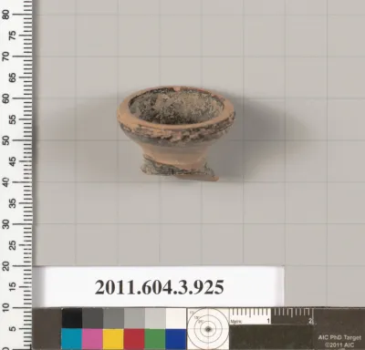 Terracotta fragment of a lekythos (oil flask)