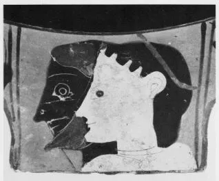 KRATER, COLUMN (ATHENIAN, BLACK-FIGURE)