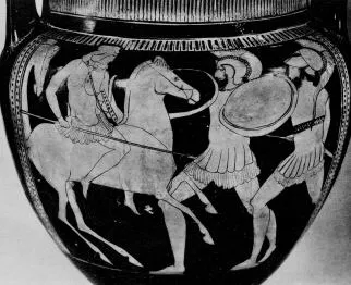 KRATER, COLUMN (ATHENIAN, RED-FIGURE)
