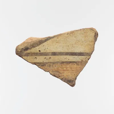 Fragment of a terracotta architectural tile