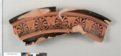 Terracotta fragment of a calyx-krater (bowl for mixing wine and water)