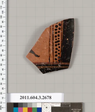 Terracotta fragment of an olpe (jug)