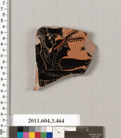 Terracotta fragment of an amphora (jar)?