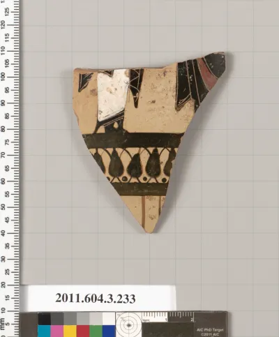 Terracotta fragment of a neck-amphora (jar)