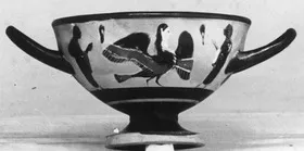 SKYPHOS (ATHENIAN, BLACK-FIGURE)