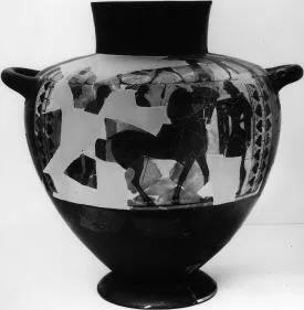 HYDRIA (ATHENIAN, BLACK-FIGURE)
