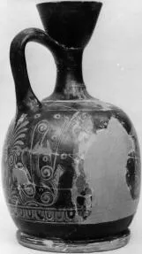 LEKYTHOS, SQUAT (ATHENIAN, RED-FIGURE)