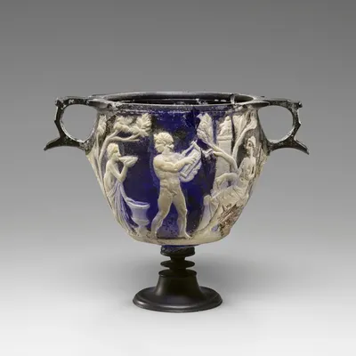 Cameo Glass Skyphos