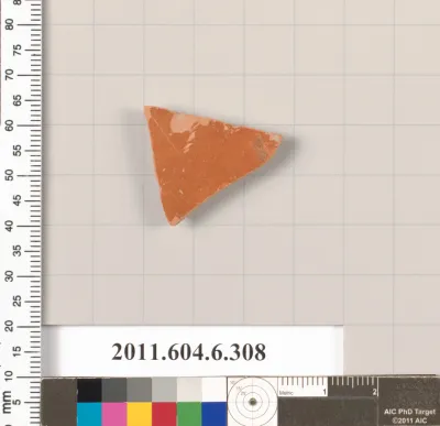 Terracotta fragment of an open shape