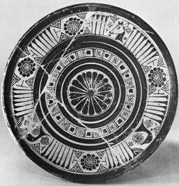 PLATE, STEMMED (EAST GREEK, OUTLINE)