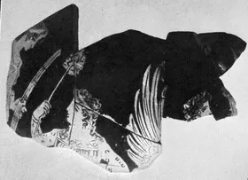 CHOUS, FRAGMENT (ATHENIAN, RED-FIGURE)