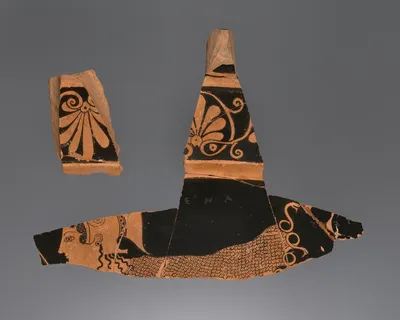 Attic Red-Figure Calyx Krater Fragments (2)