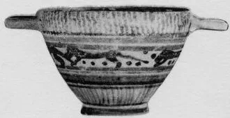 SKYPHOS (CORINTHIAN, BLACK-FIGURE)