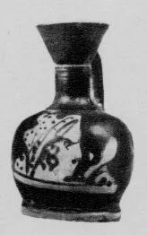 LEKYTHOS, SQUAT (ATHENIAN, RED-FIGURE)