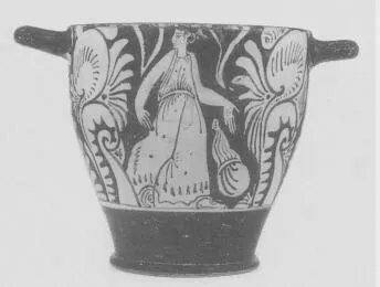 SKYPHOS (ETRUSCAN, RED-FIGURE)