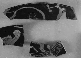 CUP, FRAGMENTS (ATHENIAN, RED-FIGURE)