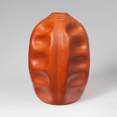 Terracotta flask