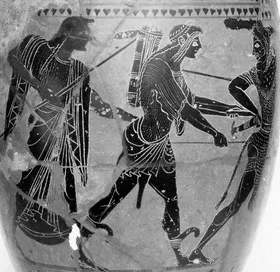LEKYTHOS (ATHENIAN, BLACK-FIGURE)