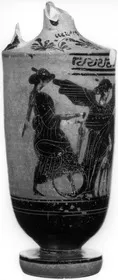 LEKYTHOS (ATHENIAN, BLACK-FIGURE)