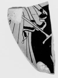 CUP, FRAGMENT (ATHENIAN, RED-FIGURE)