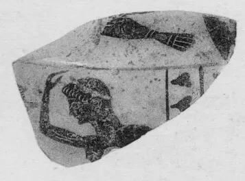HYDRIA, FRAGMENT (ATHENIAN, BLACK-FIGURE)