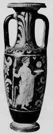 AMPHORA, NECK (SOUTH ITALIAN, CAMPANIAN, RED-FIGURE)
