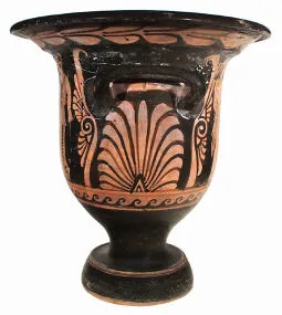 KRATER, BELL (SOUTH ITALIAN, PAESTAN, RED-FIGURE)