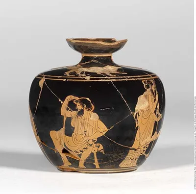 Attisch rotfiguriger Aryballos