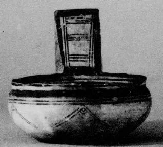 KYATHOS (DAUNIAN, BLACK PATTERN)
