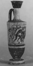 LEKYTHOS (ATHENIAN, BLACK-FIGURE)
