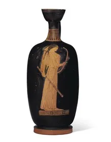 LEKYTHOS, SQUAT (ATHENIAN, RED-FIGURE)
