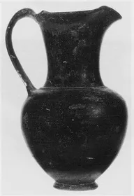OINOCHOE (ETRUSCAN, BLACK GLAZE)