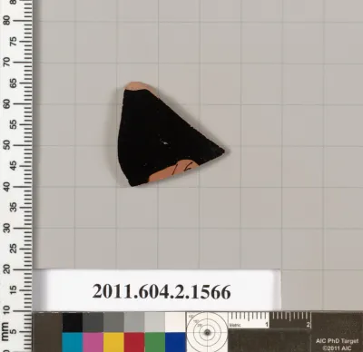 Terracotta fragment of a skyphos (deep drinking cup)