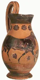 OINOCHOE (ATHENIAN, BLACK-FIGURE)