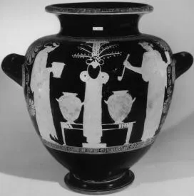 STAMNOS (ATHENIAN, RED-FIGURE)