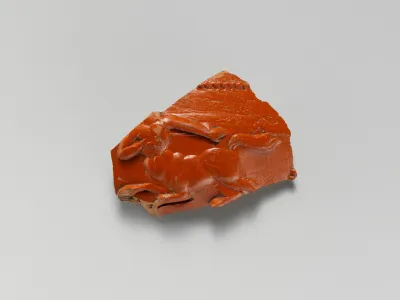 Terracotta bowl fragment