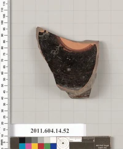 Terracotta fragment of a bowl