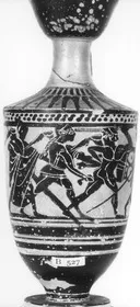 LEKYTHOS (ATHENIAN, BLACK-FIGURE)
